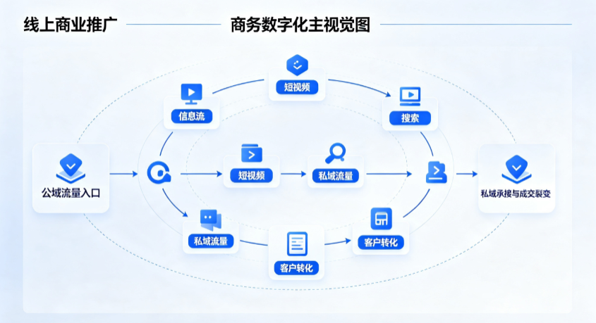 句容市线上商业推广怎么做？全域流量闭环搭建与低成本转化实战指南